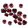 Originated from the mines in India Mix Shapes Garnet